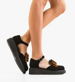 Pantofi Casual dama Tystaka Negri imagine