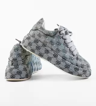 Pantofi Casual dama Urssy Gri imagine