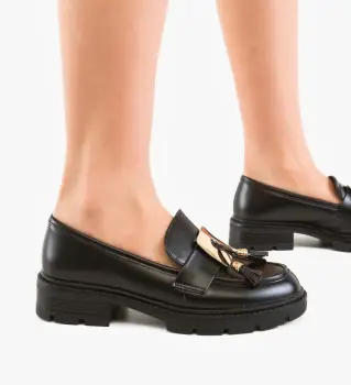 Pantofi casual dama Ymyne Negri imagine