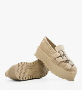 Pantofi Casual Darqu Bej imagine