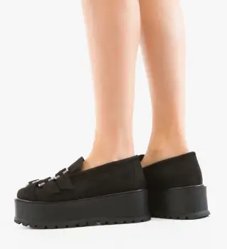 Pantofi Casual Darqu Negri imagine