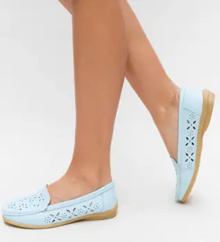 Pantofi Casual Debar Albastri imagine