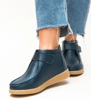 Pantofi Casual Debir Albastri imagine