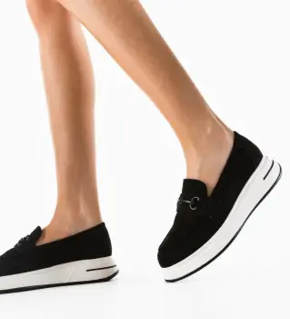 Pantofi Casual Ekine Negre imagine