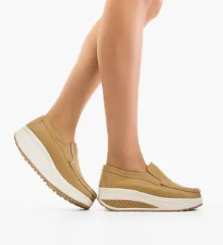 Pantofi Casual Eliot Bej imagine