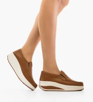 Pantofi Casual Eliot Camel imagine