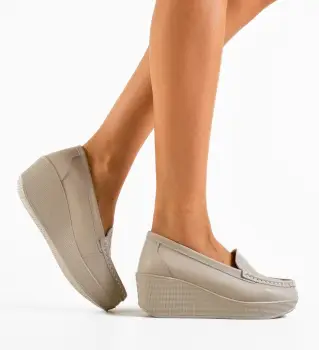 Pantofi Casual Ely Gri imagine