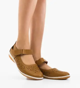 Pantofi Casual Fayvel Camel imagine