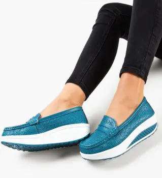 Pantofi Casual Fyrya Albastri imagine