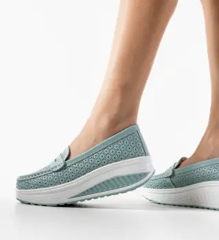 Pantofi Casual Fyrya Verzi imagine