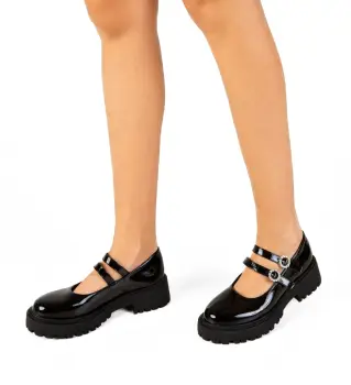 Pantofi Casual Golin Negri imagine