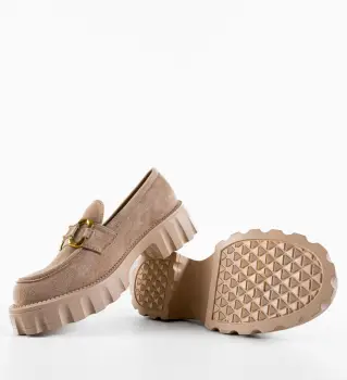 Pantofi Casual Gully Bej imagine