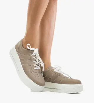 Pantofi Casual Hakro Bej 2 imagine