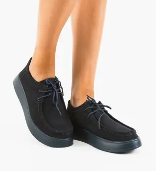 Pantofi Casual Haney Bleumarin 2 imagine