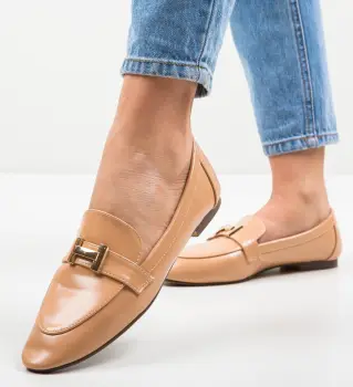 Pantofi Casual Harmony Bej imagine