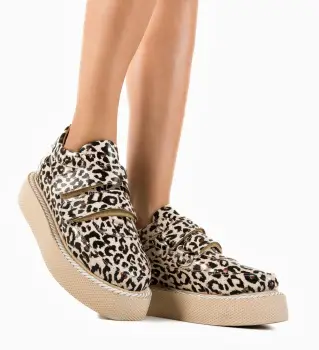 Pantofi Casual Herghely Print imagine