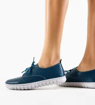 Pantofi Casual Hilio Albastri imagine