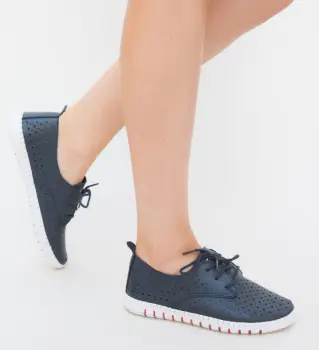 Pantofi Casual Hilio Bleumarin imagine