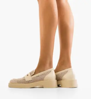 Pantofi casual Hoffm Bej imagine