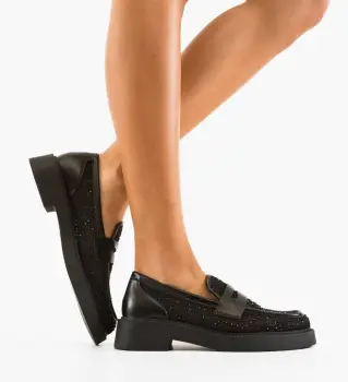 Pantofi casual Hoffm Negri imagine