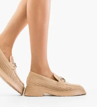 Pantofi Casual Irry Bej imagine