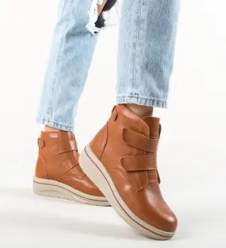 Pantofi Casual Jabal Camel imagine