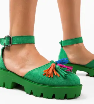 Pantofi Casual Jaila Verzi imagine