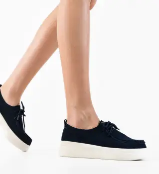 Pantofi Casual Jange Bleumarin imagine