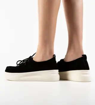 Pantofi Casual Jange Negri imagine