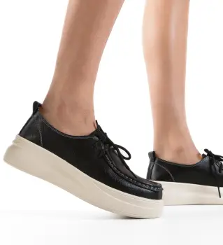 Pantofi Casual Jange Negri imagine