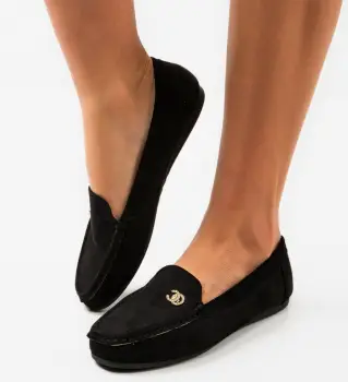 Pantofi casual Jaxon Negri imagine