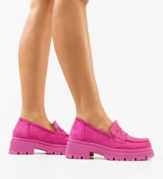 Pantofi Casual Jenny Fuchsia imagine