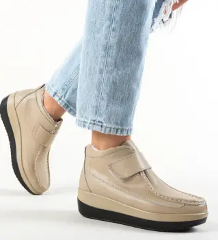 Pantofi Casual Jistry Bej imagine