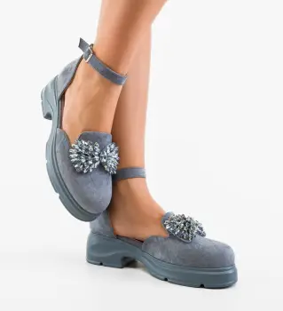 Pantofi Casual Jodet Albastri imagine
