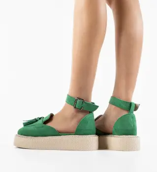 Pantofi Casual Kalin Verzi imagine