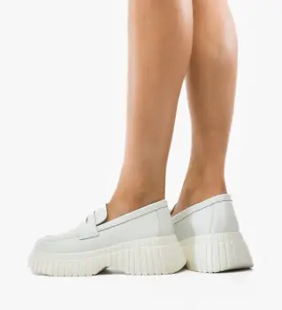 Pantofi Casual Kalte Albi imagine