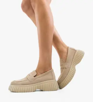 Pantofi Casual Kalte Bej imagine