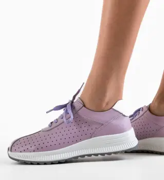 Pantofi Casual Kari Mov imagine