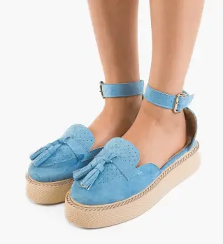 Pantofi Casual Kastor Albastri 2 imagine