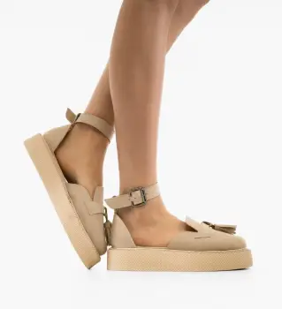 Pantofi Casual Kastor Bej 2 imagine