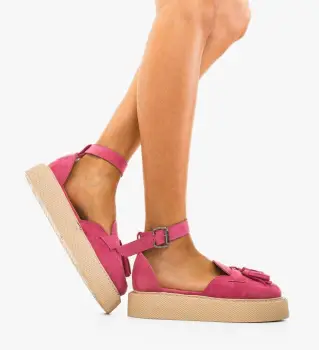 Pantofi Casual Kastor Fuchsia 2 imagine