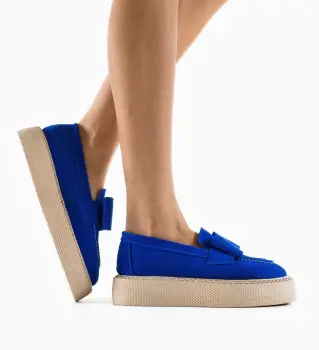 Pantofi Casual Kivu Albastri imagine