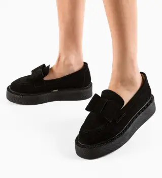 Pantofi Casual Kivu Negri imagine