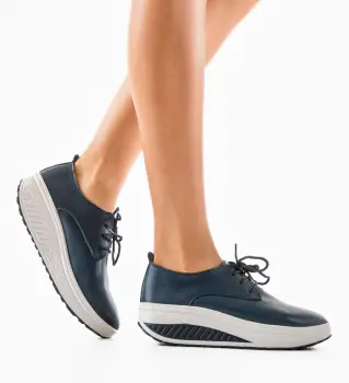 Pantofi Casual Kleak Bleumarin imagine