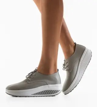 Pantofi Casual Kleak Gri imagine