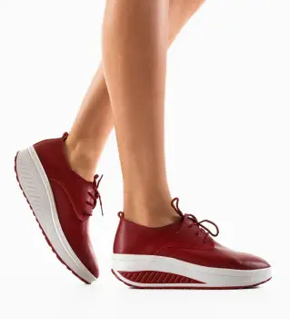 Pantofi Casual Kleak Rosii imagine