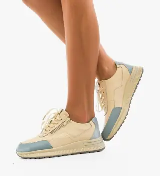 Pantofi Casual Koalka Bej 5 imagine