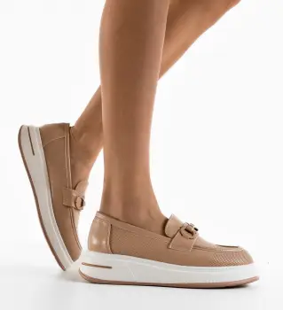 Pantofi Casual Kores Bej imagine