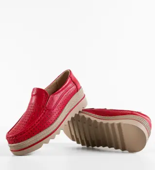 Pantofi Casual Krat Rosii imagine