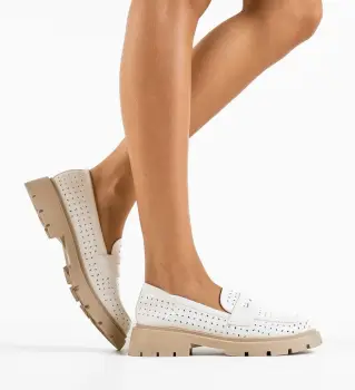 Pantofi Casual Krato Albi imagine